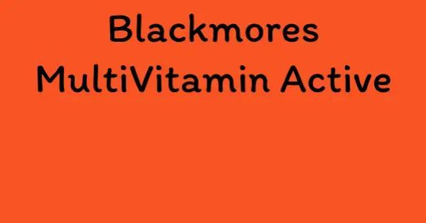 Blackmores MultiVitamin Active