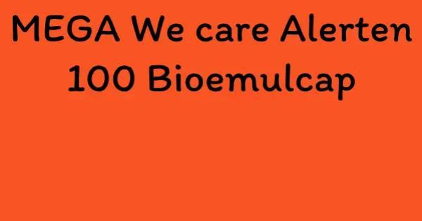 MEGA We care Alerten 100 Bioemulcap