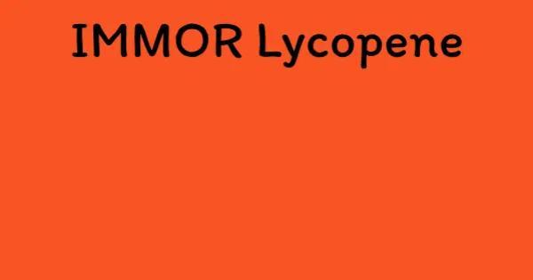 IMMOR Lycopene