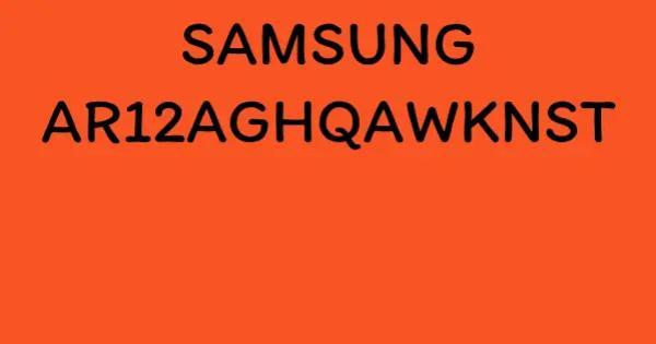 SAMSUNG AR12AGHQAWKNST