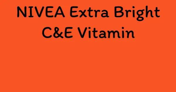 NIVEA Extra Bright C&E Vitamin