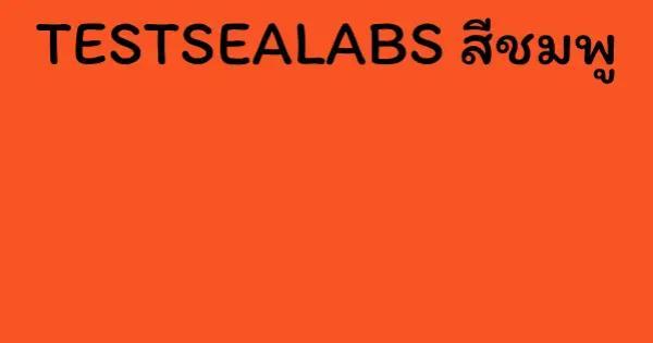 TESTSEALABS สีชมพู
