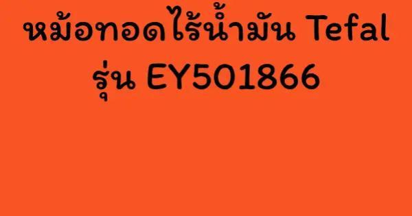 หม้อทอดไร้น้ำมัน Tefal รุ่น EY501866