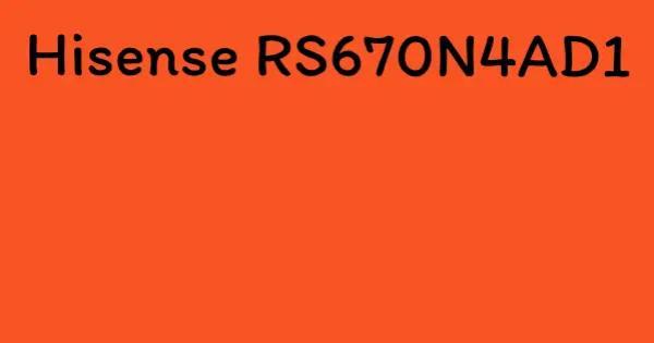 Hisense RS670N4AD1