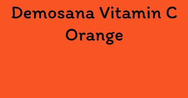 Demosana Vitamin C Orange