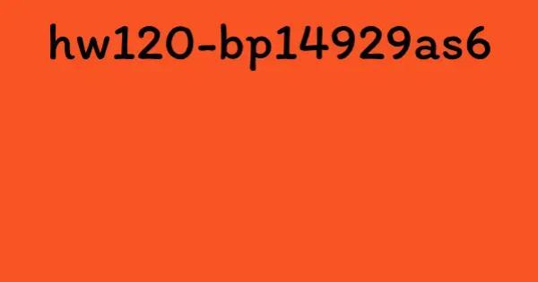 hw120-bp14929as6