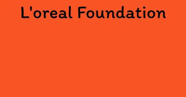 L'oreal Foundation