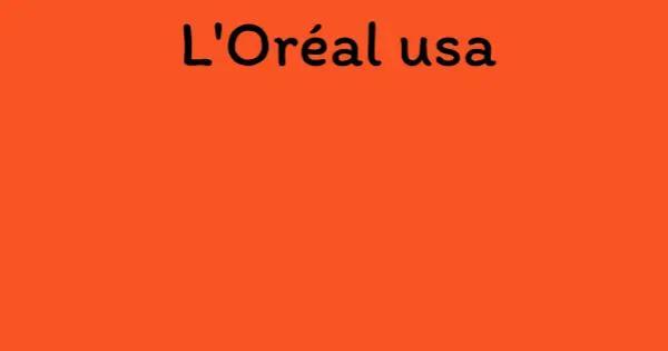 L'Oréal usa