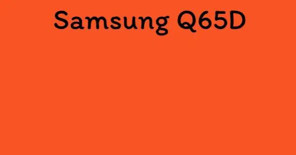 Samsung Q65D