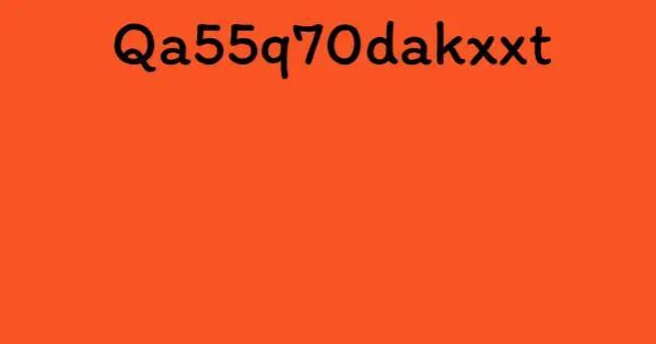 Qa55q70dakxxt