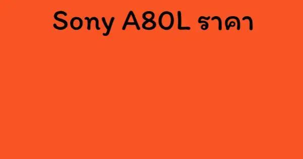 Sony A80L ราคา