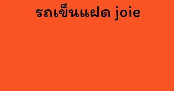 รถเข็นแฝด joie